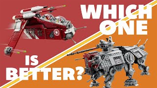 LEGO AT-TE VS. Gunship | Which is BETTER?