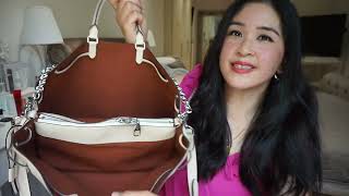 Louis Vuitton Bella Tote Cream - Neverfull size comparison | Sam Loves