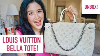 Louis Vuitton Bella Tote Grey Mahina