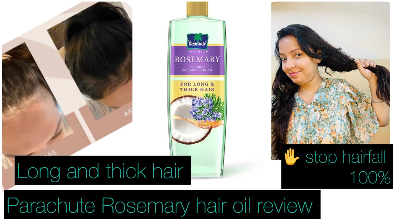 Parachute Rosemary Hair oil Review// long and thick hair oil // Glamwithmouli