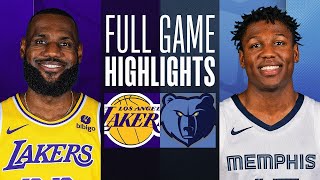 Los Angeles Lakers vs. Memphis Grizzlies Full Game Highlights |April 12, 2024| Nba Studio #nba