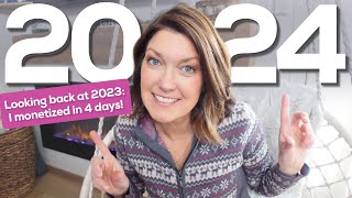 Reflecting on 2023 | Life after divorce, job hunting, and how I monetized my channel in 4 days