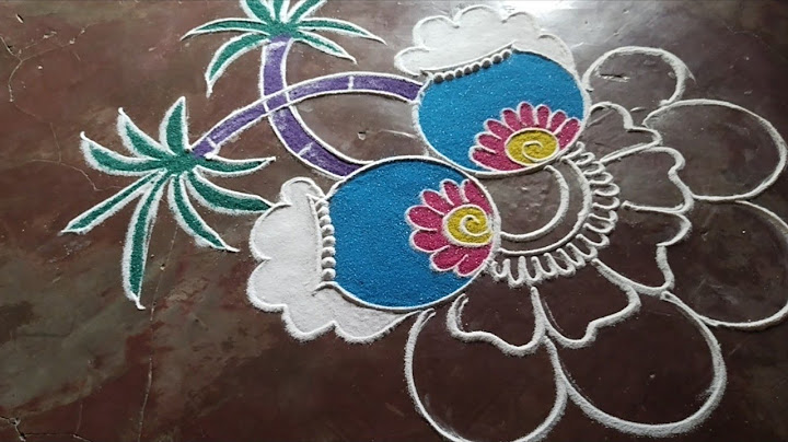Pot Rangoli 🌷 Pongal Pot Kolam 🌷 Sankranthi Muggulu Designs 🌷@saptrangi 🌷#rangolidesigns 🌷