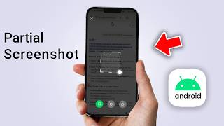 Famous How to Take a Partial Screenshot on ANY Android Profile