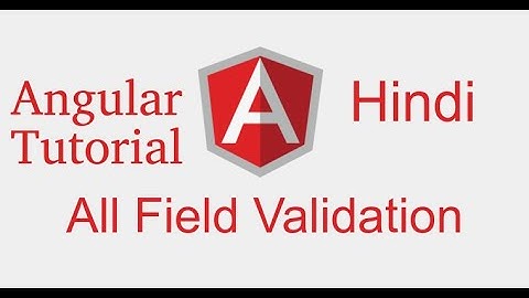 Angular forms tutorial in Hindi - disable button | Template driven Form