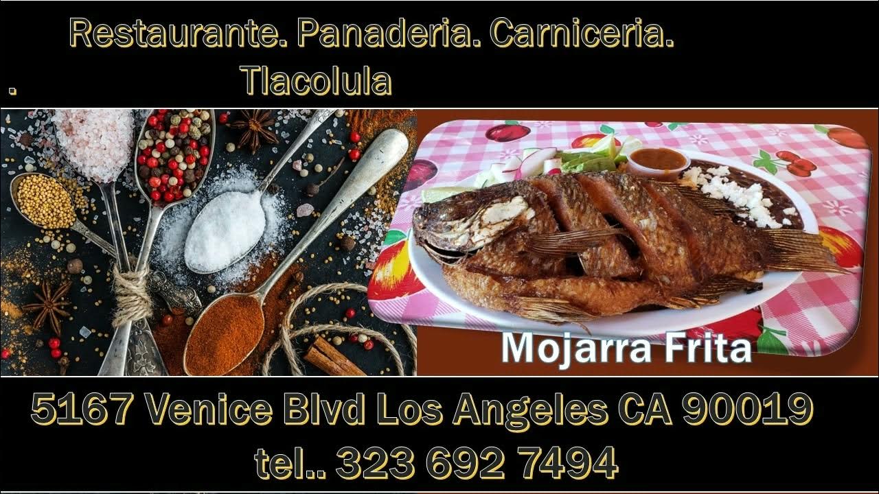 Restaurante Y PANADERIA TLACOLULA YouTube