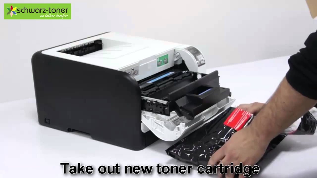 Hp Laserjet Pro Cp 1525 N Toner Cartridge Replacement User Guide Ce320a Ce321a Ce322a Ce323a Youtube