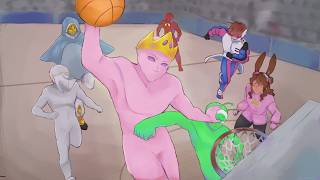 straight dunking on youtubers in a minecraft tournament screenshot 2