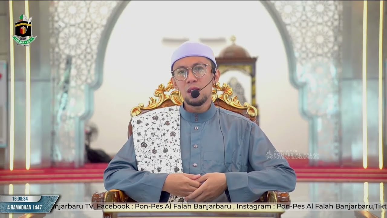 Hikmah Ramadhan dari Ustadz Muhammad Hafijin, S.Pd.I. Dengan Tema Hukum Makan Dan Minum Karena Lupa