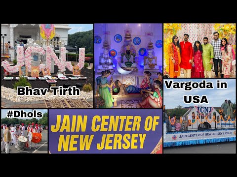 Did I just travel back to India?  | 24 Bhav Tirth Procession(Vargoda) in USA |Food | Pratishtha JCNJ