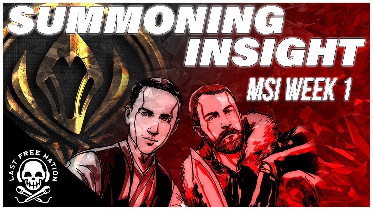 MSI playoff PREVIEW / Is the bracket draw TERRIBLE? - Summoning Insight S6E18