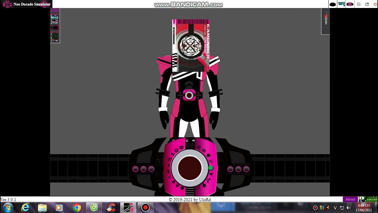 Kamen Rider Neo Decade Simulator - YouTube