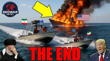 Iran FAST-ATTACK Boats Surround U.S. Destroyer Near Hormuz… Then This Happened
