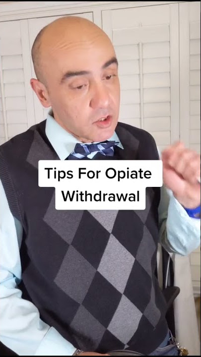Tips For Opiate Withdrawal #Shorts