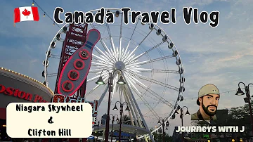 CANADA  🇨🇦 VLOG: Clifton Hill and Niagara Falls (Night Edition) (Warning Flashing lights)