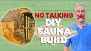 Watch Me Build a DIY Backyard Pallet Wood Sauna