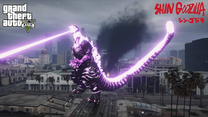 Insane Godzilla GTA 5 Mod Lets You Wreak Havoc in Los Santos - autoevolution