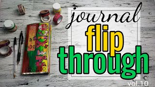 Journal Flip Through | Travelers Notebook | Vol.10 #memoryjournal #journalflipthrough #journalwithme