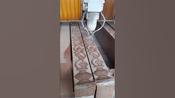 CNC STONE ART | CNC ROUTER MACHINE 3D DESIGN WORKING #shorts #cnc