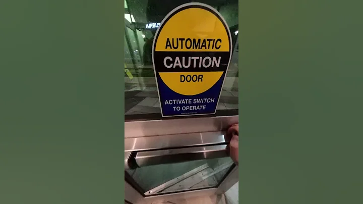 Exiting through the back Horton Automatic Doors at the P2 Building at WSU in Wichita, KS