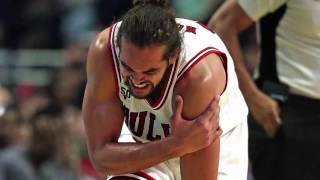 Bulls' Joakim Noah reinjures shoulder, leaves vs. Mavericks-Bulls' Joakim Noah