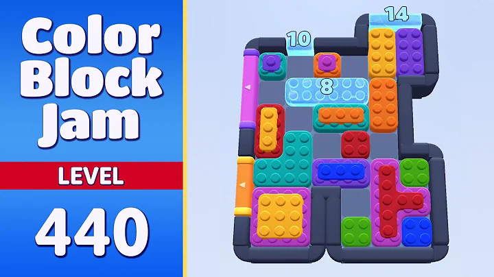 Color Block Jam Level 440 | Puzzle Solved! 🎯