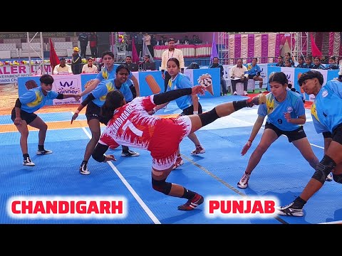Quater Final Punjab vs Chandigarh Junior National Kabaddi Championship Kolkata