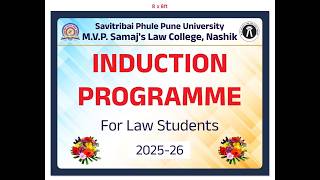 Student Induction Programme 2025 – Welcoming our new students to a journey of knowledge & success.