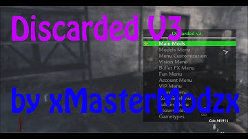 WaW Ps3 Modded Lobby Fun Discarded v3