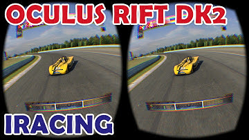 iRacing - Oculus Rift DK2 first try!