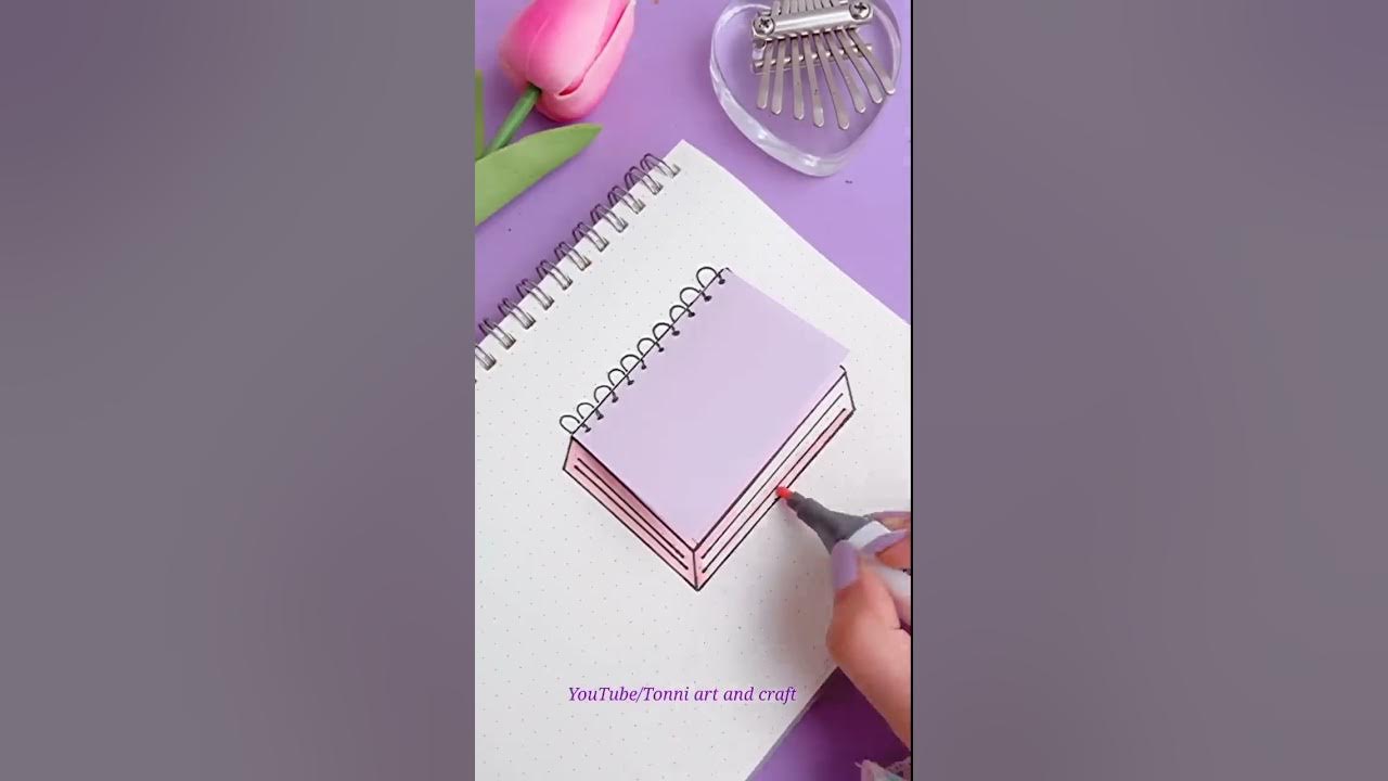 How make CUTE PAPER NOTES for your NOTEBOOK or BULLET JOURNAL