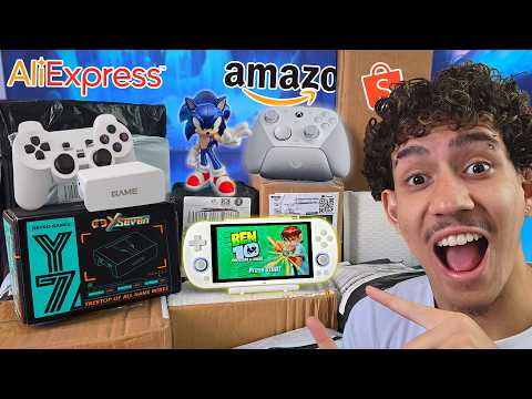 COMPREI MAIS COISAS NO 9.9! 🤑🔥 (MEGA UNBOXING)