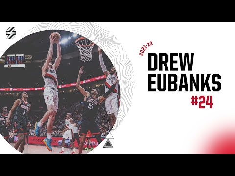 Drew Eubanks NBA Player Highlights 25-01-2023 BLAZERS vs JAZZ REGULAR  SEASON 
