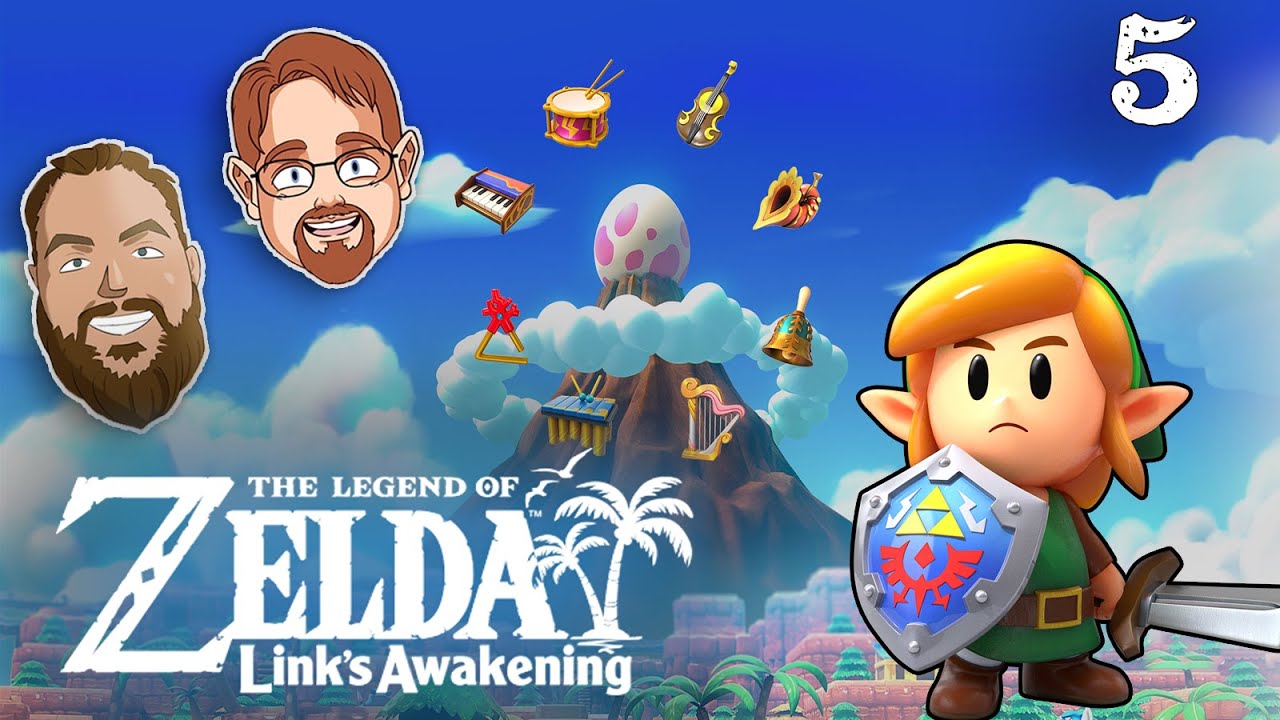 The Legend of Zelda Link's Awakening with Jack & Donald PART 5
