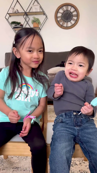 Big sister pranks cute baby brother 😱👧🏻❤️👶🏻😂🌈✅🚀