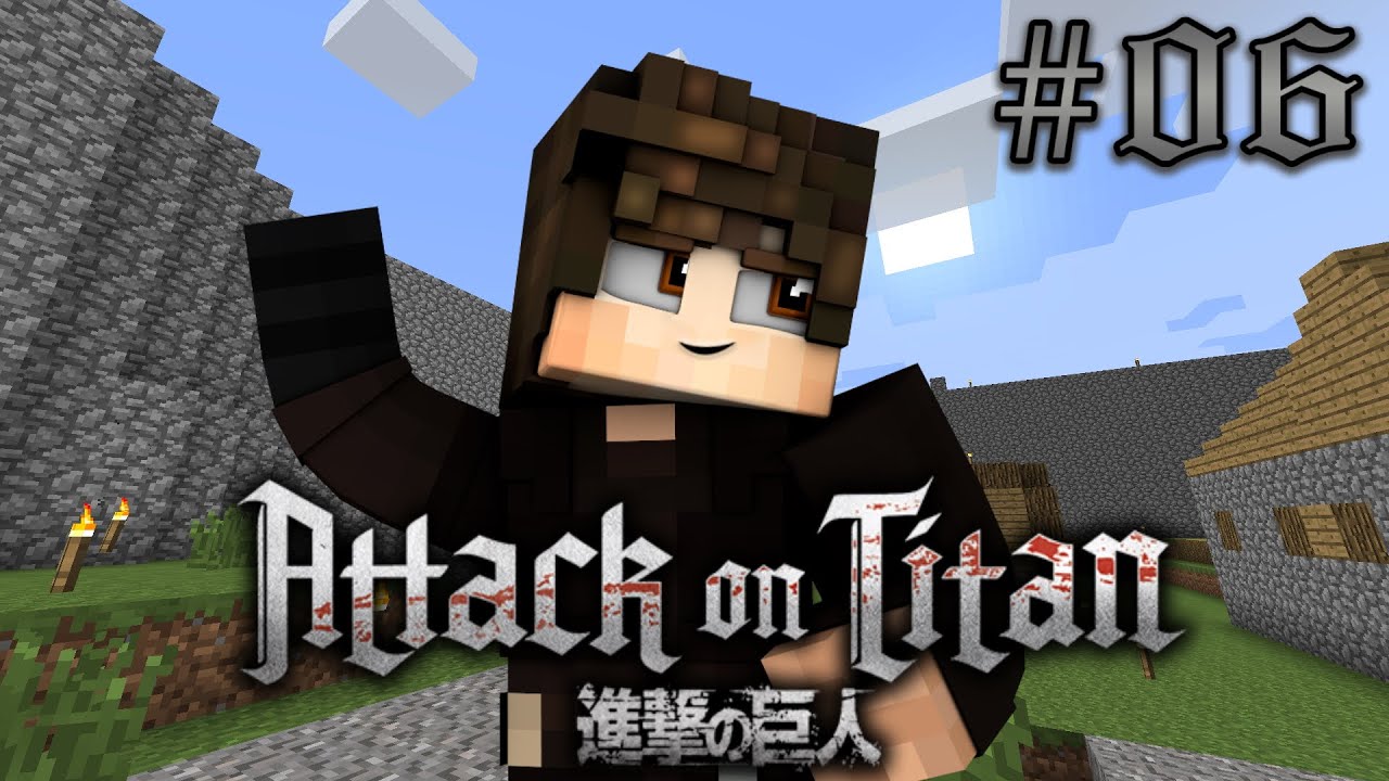 Minecraft Attack on Titan Modserver?!│Minecraft Attack on Titan #06 │Deutsch