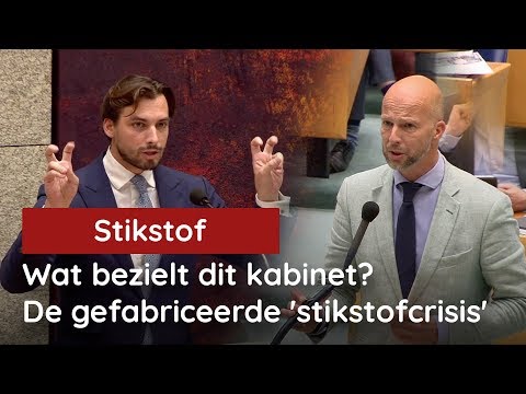 Wat bezielt dit kabinet? Baudet over de gefabriceerde 'stikstofcrisis'