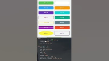Diseño de Botones en HTML y CSS #html  #javascript  #htmltutorial