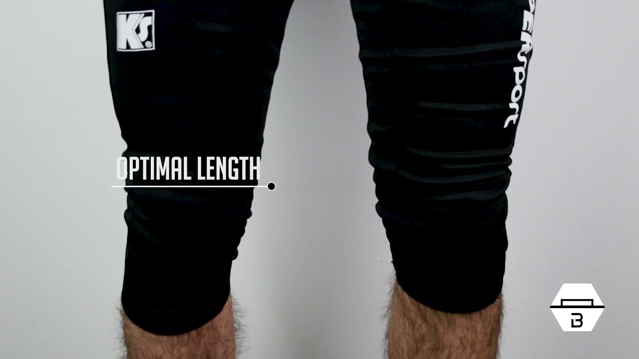 Goalkeeper Pants - KEEPERsport Pants BasicPadded Premier 3/4