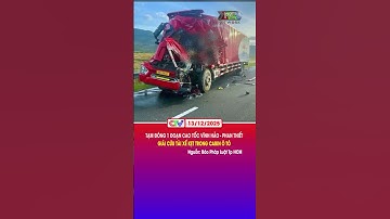 TẠM ĐÓNG 1 ĐOẠN CAO TỐC VĨNH HẢO – PHAN THIẾT GIẢI CỨU TÀI XẾ KẸT TRONG CABIN Ô TÔ