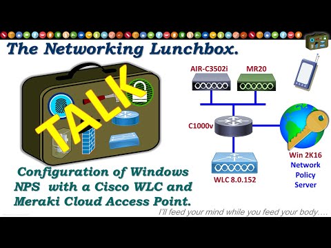 Windows NPS (RADIUS) with Cisco and Meraki Wireless