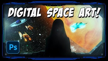 Creating a Space Scene in Photoshop