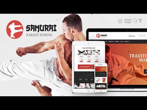 Samurai | Karate School and Fitness Center WordPress Theme | Themeforest Website Templates and