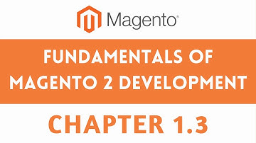 CHAPTER 1.3 FUNDAMENTALS OF MAGENTO 2 DEVELOPMENT