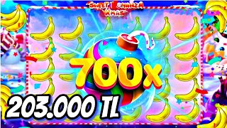 Sweet Bonanza | 203000 Tl Rekor Vurgun | Sonuna Kadar Savaştik!!!  | Efsane Kombolar