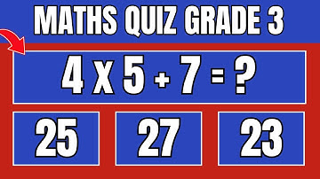 🌟 Maths Quiz for Grade 3: Test Your Skills! 🌟