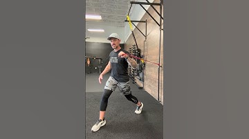 Band Contralateral Anti-Rotation Isometric Split Squat