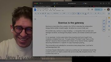 Scenius is the gateway