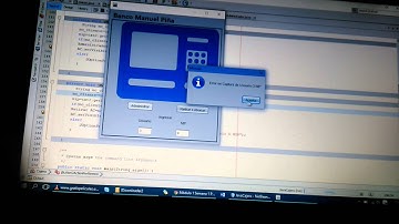 Prueba de Funcionamiento de Programa de Cajero Automático Netbeans