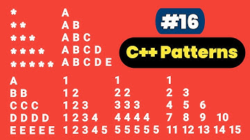 C++ Pattern Questions - 16 | Right Triangle Star Pattern Program | C++ Example Programs #61